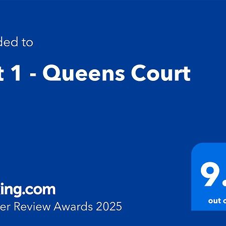 Apt 1 - Queens Court 스카버러 외부 사진