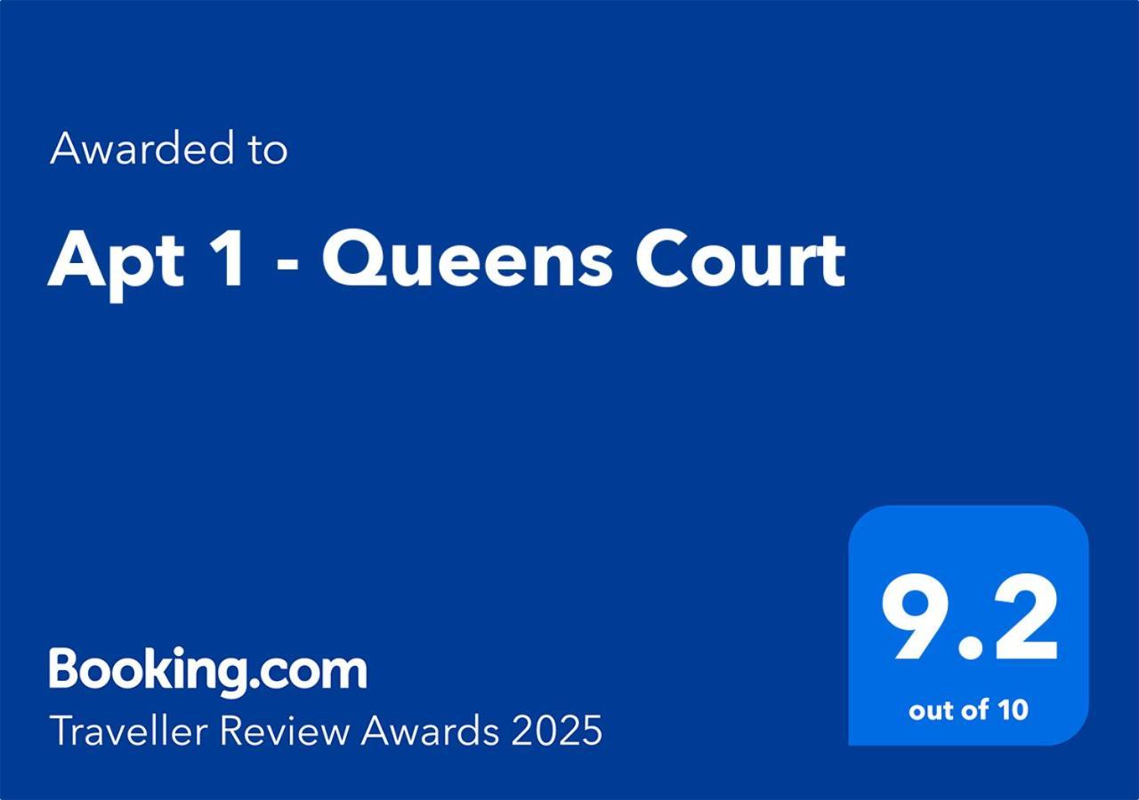 Apt 1 - Queens Court 스카버러 외부 사진